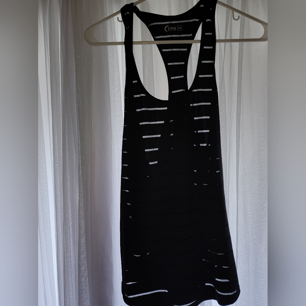 ZIYA, Havana Style,  Ladies,  Racerback Tank Top, Size Medium